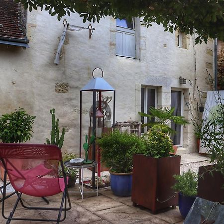 Troglodyte Loft Bed & Breakfast Thore-la-Rochette Bagian luar foto